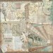 Набор бумаги односторонней для скрапбукинга Stamperia SBBSXB24 "Gardens of Time"
